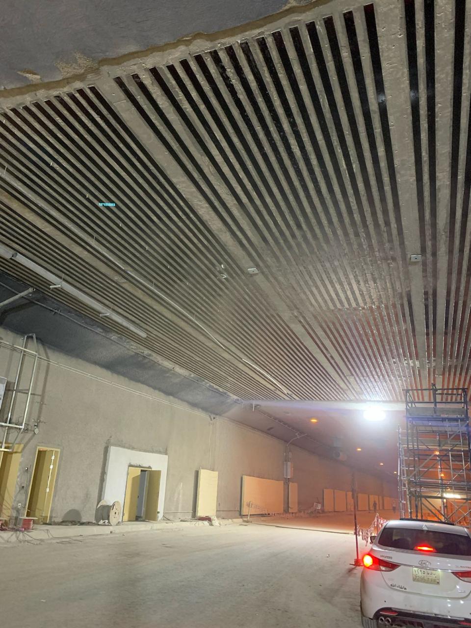 Carbon fiber reinforcement system for King Salman Park